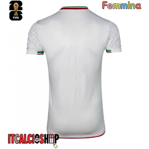 Iran Prima Maglia Femmina Mondiali 2026 Manica Corta